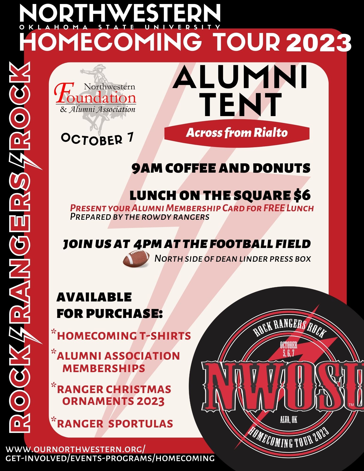 2023 Alumni Tent Info