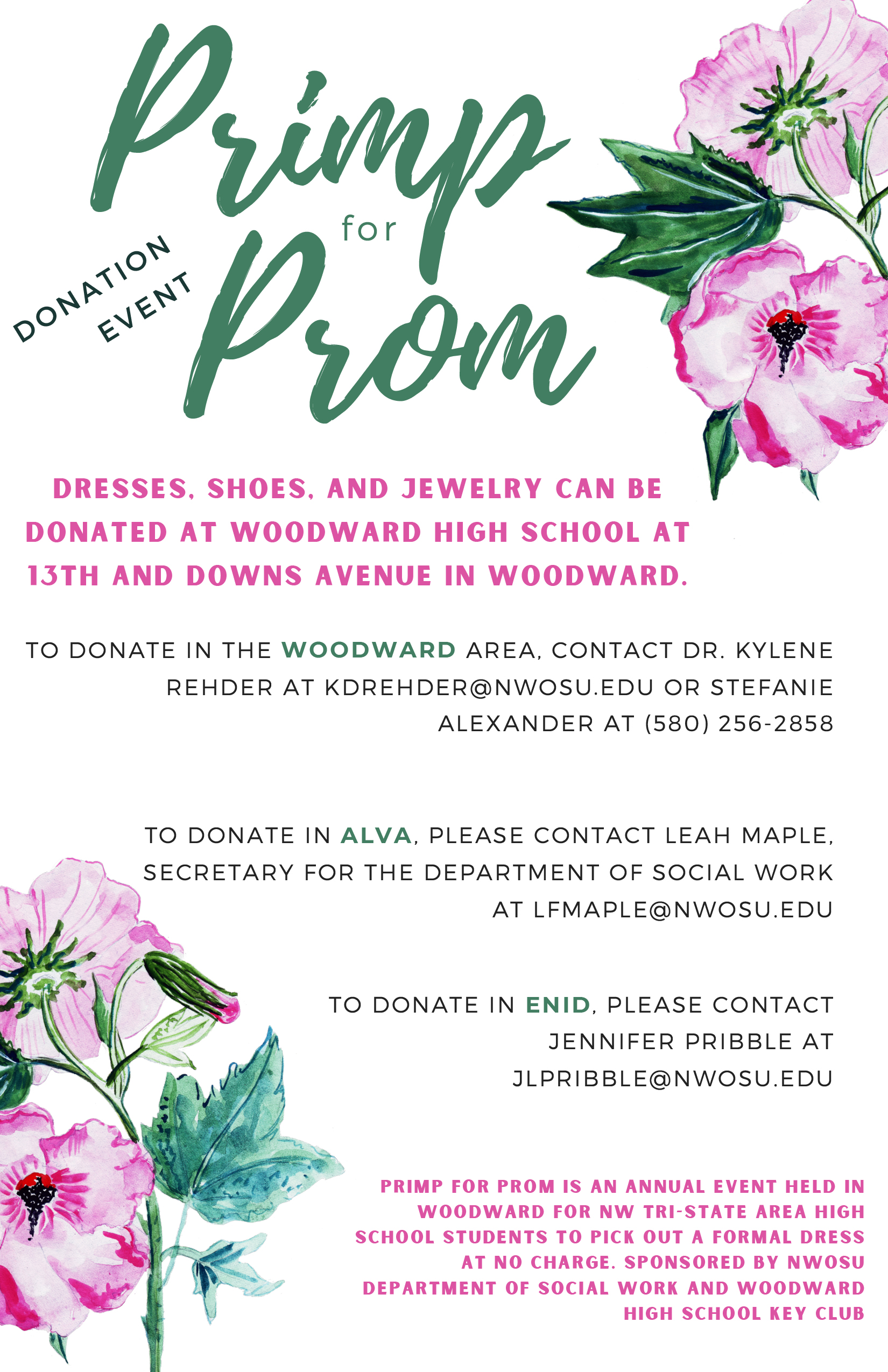Primp for Prom Donation Event
