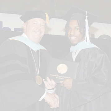 Receiving Master's Diploma