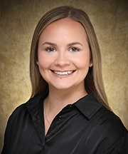 headshot of Ella Ayers, secretary in the Division of Business