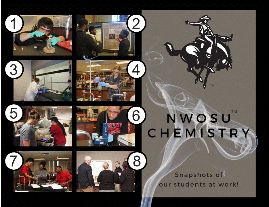 NWOSU Chemistry Postcard