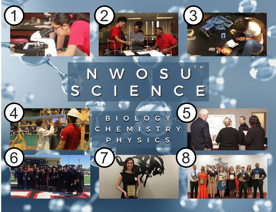 NWOSU Science Postcard