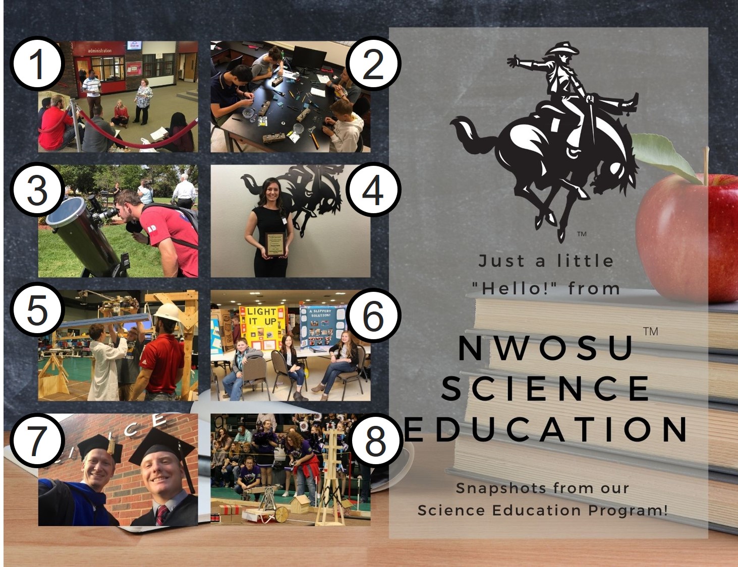 NWOSU Natural Science Education Postcard
