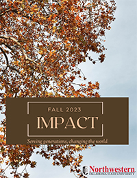 Fall 2023 Social Work Impact Newsletter cover