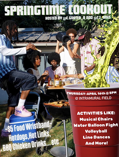 Spring Cookout information