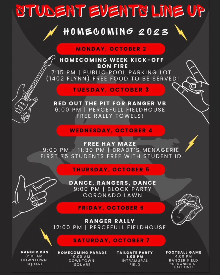 Homecoming 2023 Events