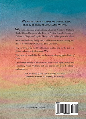 Shades of Color - back cover of book