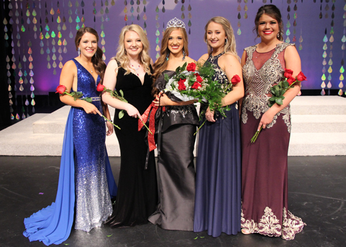 Winners from the 67th Miss Cinderella Pageant