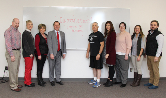 Employees who completed the J.R. Holder Wellness Center Complete 180 Challenge 