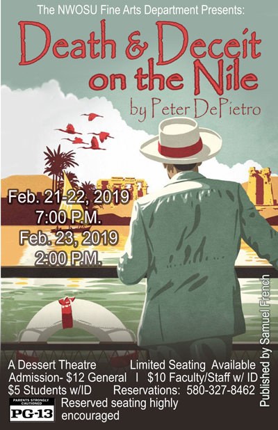 Death & Deceit on the Nile play poster