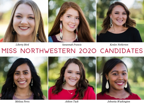 Miss NW Candidates 2020