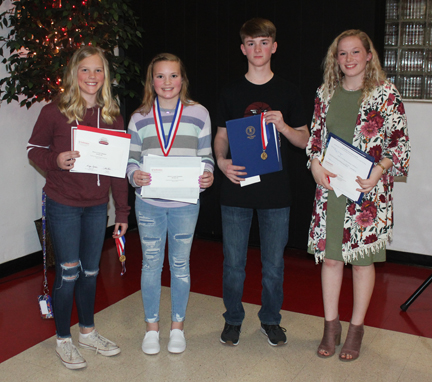 Reserve Champions of the Northwest Oklahoma Regional Science Fair 