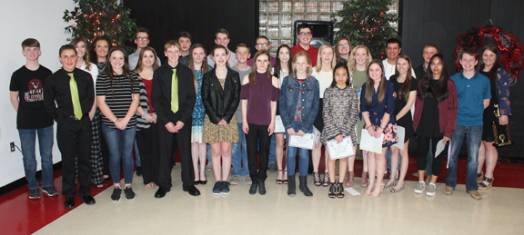 State qualifiers from the Northwest Oklahoma Regional Science Fair