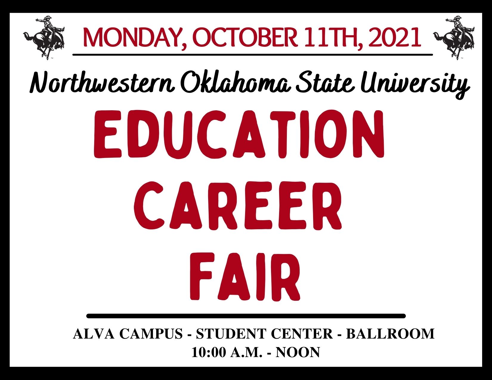 Fall Education Fair Flyer