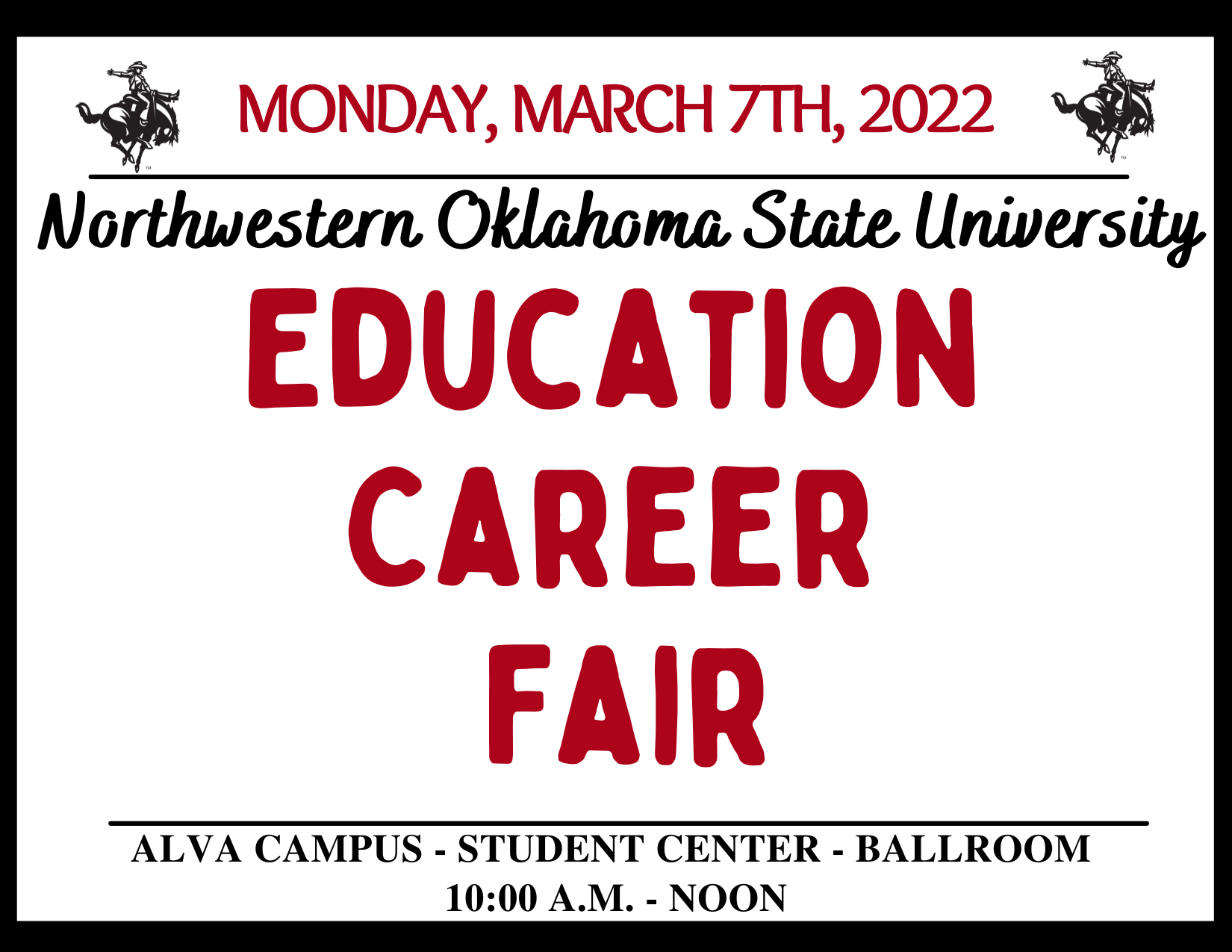 Education Career Fair Spring 2022