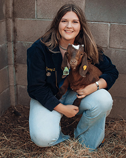 Headshot of 25-26 NWOSU PLC member Channing Dillinger
