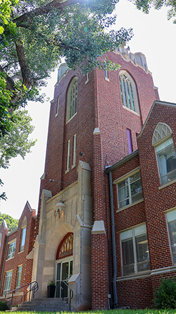 A photo of Herod Hall on the Northwestern Oklahoma State University Campus.