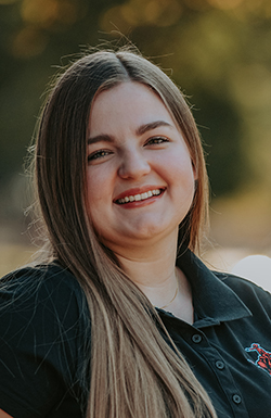 Janie Rempel, Forgan junior majoring in elementary education