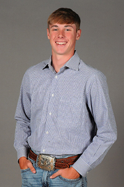 Patrick Means, McKinney, Texas, sophomore majoring in agriculture