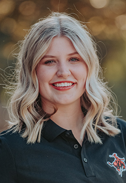 Teagen Wright, Fairmont senior majoring in elementary education
