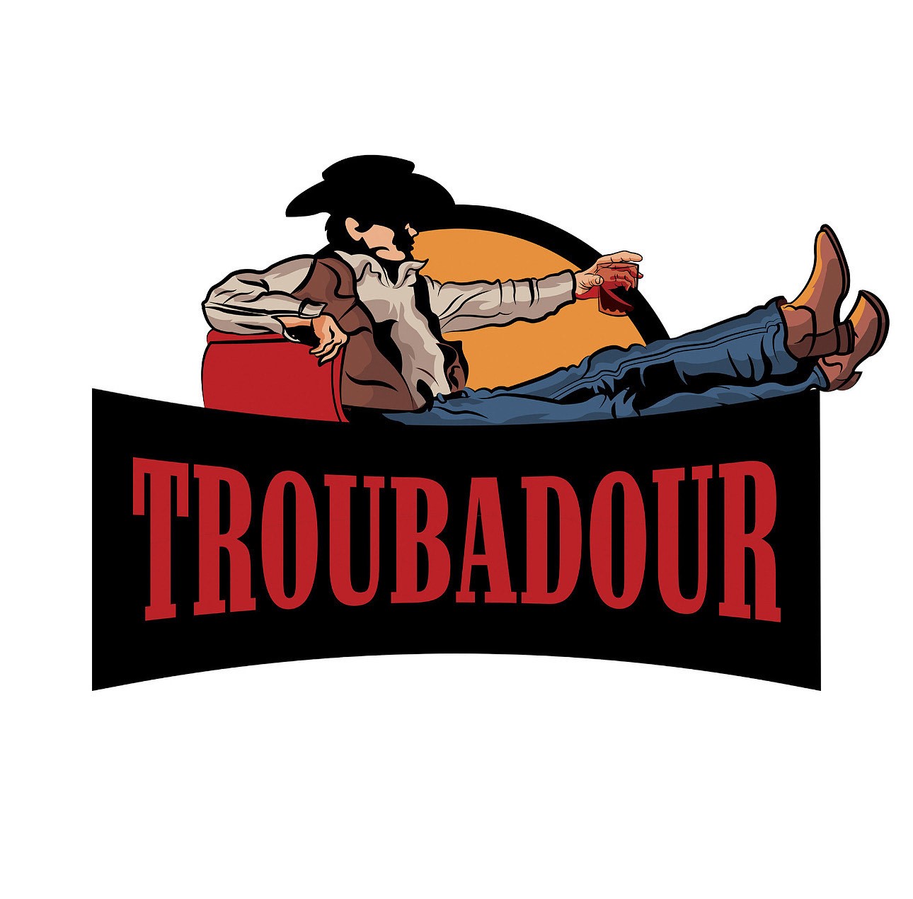 Logo for Troubadour Bar and Restaurant