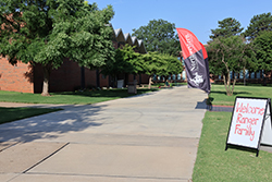 A photo of the Northwestern Oklahoma State University Mall