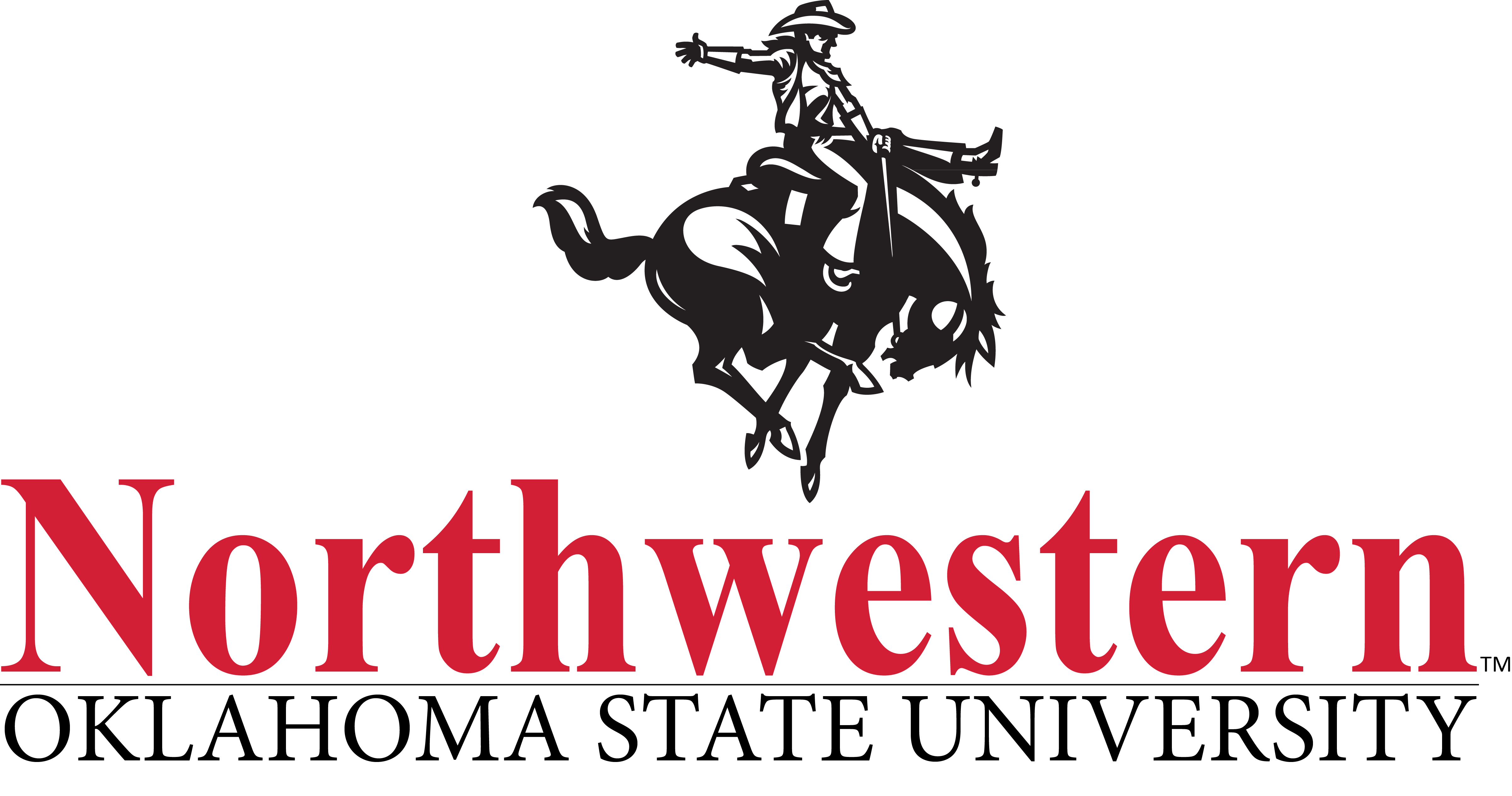 horse and rider wordmark