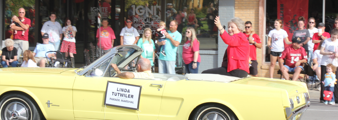 Linda Tutwiler as the 2021 Parade Marshal