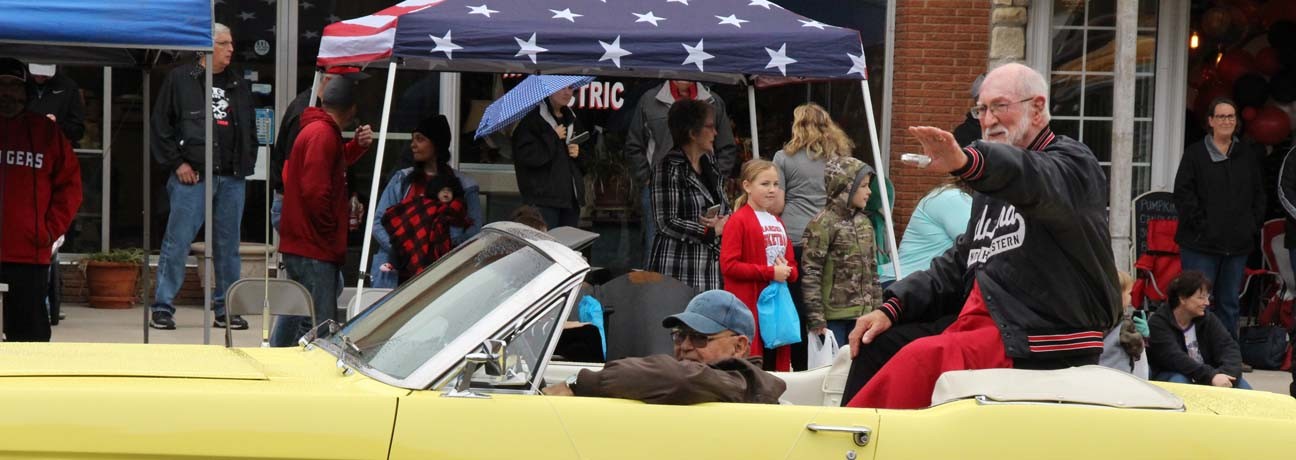 Dr. David Bohlen as the 2018 Parade Marshal
