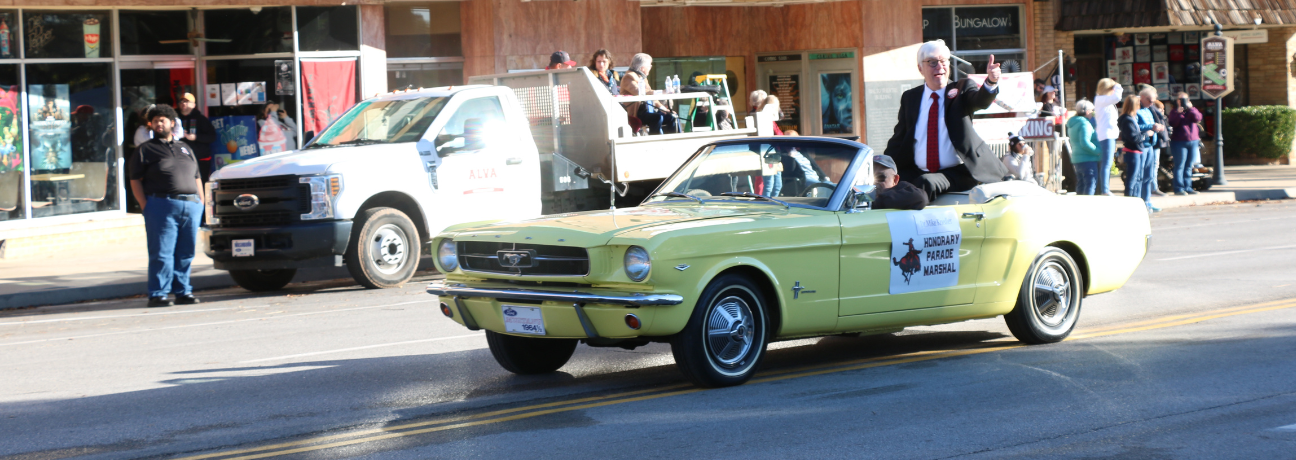 Dr. Mike Knedler as the 2022 Parade Marshal