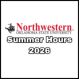 Northwestern Oklahoma State University wordmark above the text 