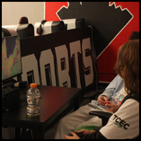 Local students compete in “Super Smash Brothers” during a regional Oklahoma Scholastic Esports tournament held on the Northwestern-Alva campus in April.