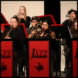 Members of the Northwestern Oklahoma State University Jazz Ensemble perform during their Fall 2024 concert. The group will be in concert Dec. 2 at 7 p.m. in Fellers Family Auditorium in Herod Hall.