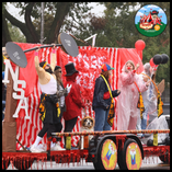 The Northwestern Scholar Ambassadors (NSA) won the President’s Award for best overall float during the 2025 NWOSU Homecoming parade.