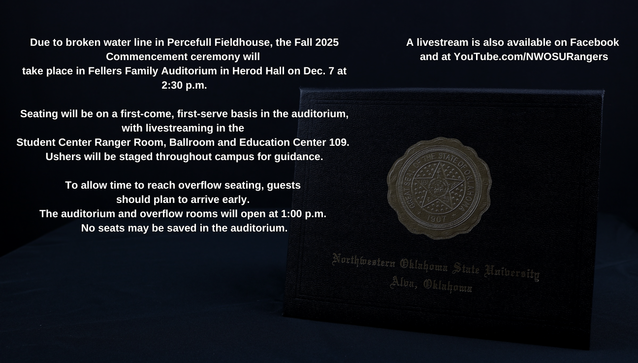 Fall Commencement Update