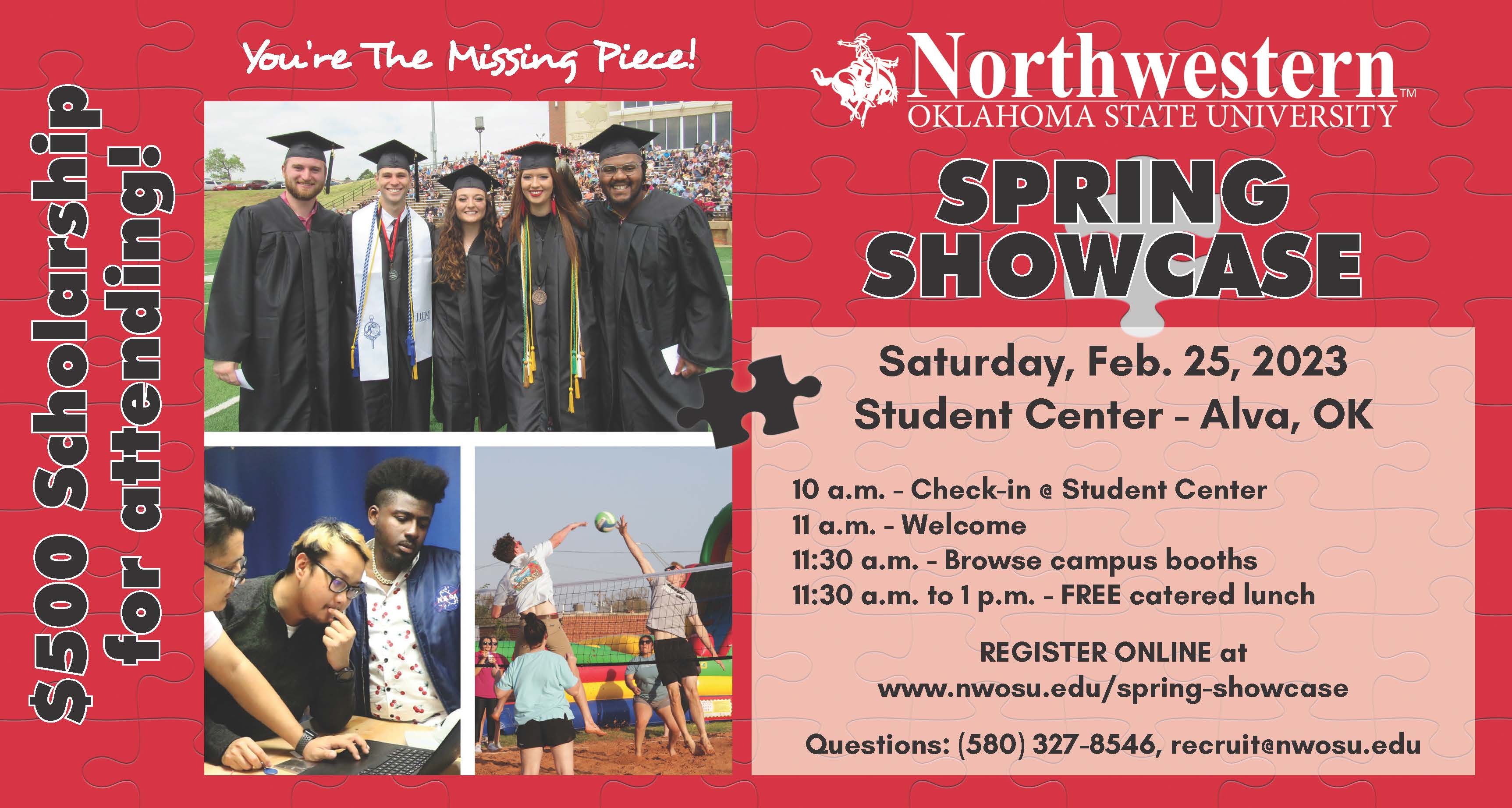 Spring Showcase Attendees Receive 500 Scholarship to Northwestern