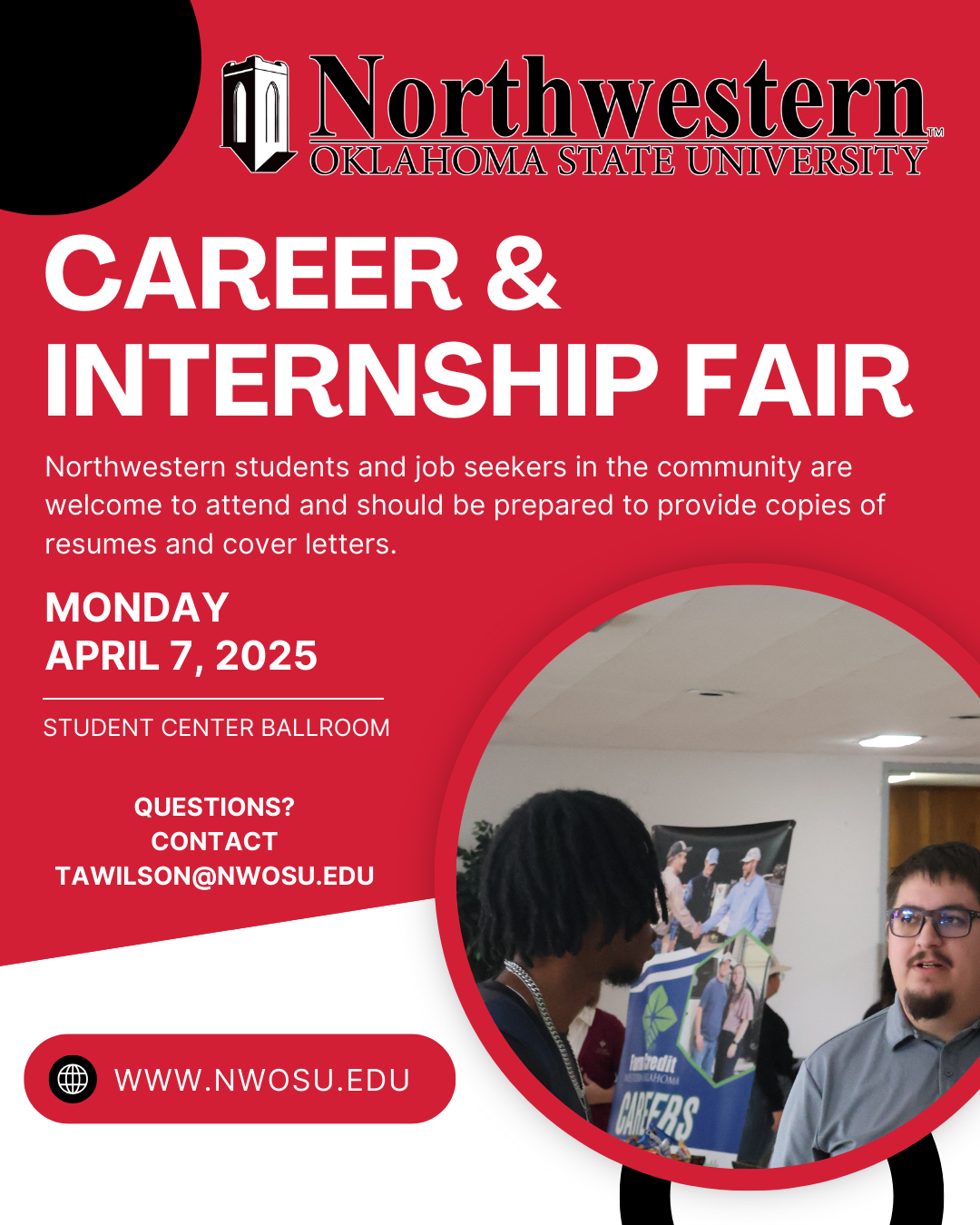 Career and Internship Fair at Northwestern set for April 7