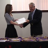 Business Honors society induction