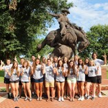 High school students on NWOSU campus for OASC Basic camps