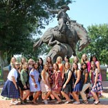High school seniors who are competing in the 66th annual Miss Cinderella Pageant are (back row, left to right) Jaden Allen, Shawna Adams, Brooklinn Weber, Sydni Classen, Nicole Hughes, Lexi Vanderwork, Klaycie Lingo, Alaina Hurst, Tia Creed, Amy Lara; (front row, left to right) Shelby Porter, Kassidy Stephens, Jayden Dillon, Kayli JoAnn Ryel, Shaelee Sissom, Kimber McNaught, Makenna Sterling, Tasi Hughes, and Glenna Williams.