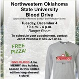 December OBI Blood Drive looking for 94 donors Dec. 4