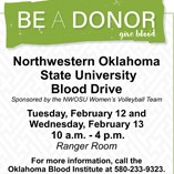 February OBI Blood Drive looking for 148 donors Feb. 12-13