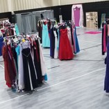 hundreds of dresses given away during primp for prom event