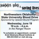 northwestern to play host to blood drive june 19