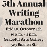 northwestern english program offering writing marathon october 4 in downtown alva open to the public