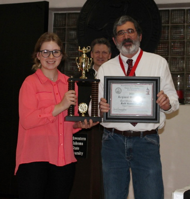 Grand Champion, Kalli Baumgardner from Northwest Technology Center (Fairview), How Super Are Superworms?
