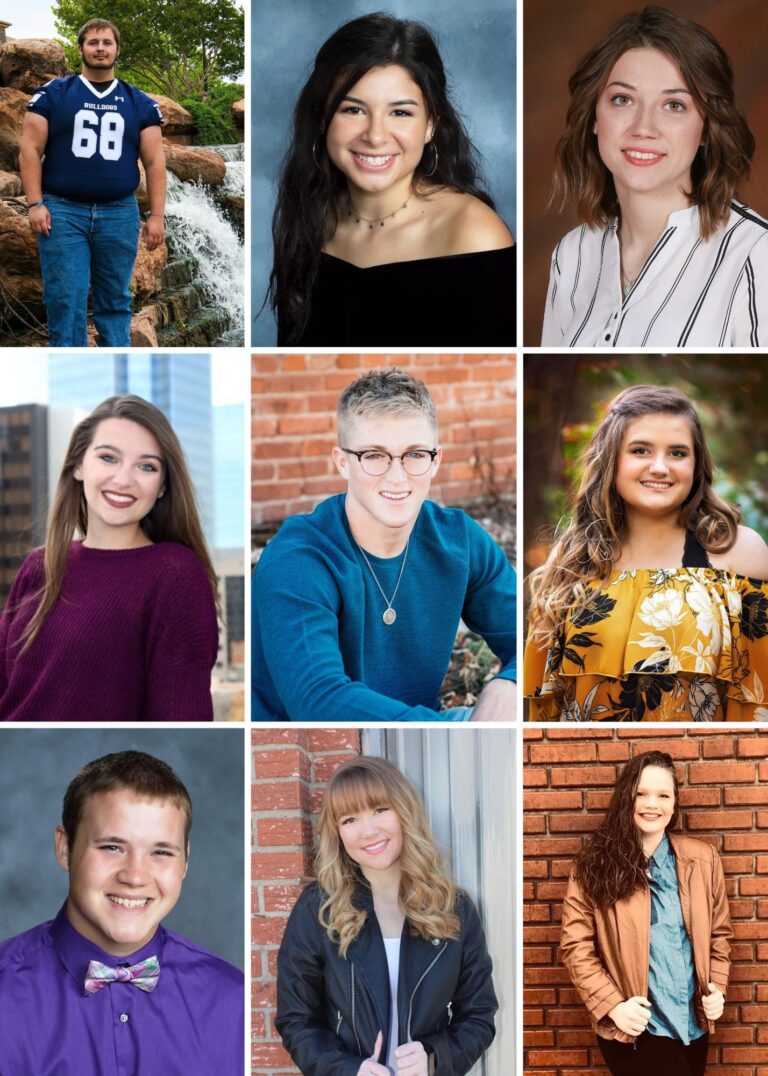 Image 2: Top Row (Left to Right): Timothy Kime, Lauren Lagos, Lauren Lancaster Middle Row (Left to Right): Shayna Miller, Riley Myers, Lauren Parker Bottom Row (Left to Right): Austin Rankin, Carli Seabolt, Destiny TeLinde