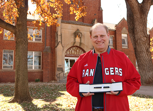 20-year service recognition: Eric Tutwiler, custodian