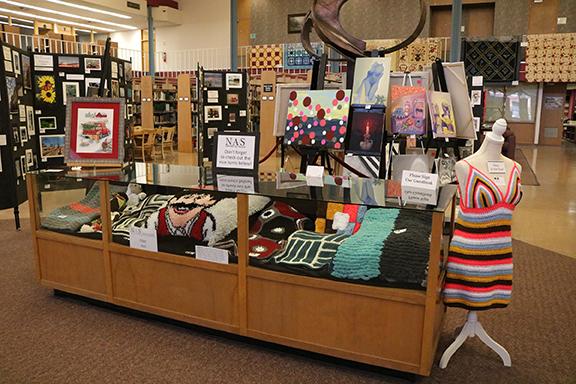 Northwestern students and non-students entered 300 pieces of artwork into the 19th annual NWOSU Art Society Art Show that will be open for its last week March 20-25 in the J.W. Martin Library during regular business hours. A Winners’ Only Show will take place April 1 from 6 to 8 p.m. at the Runnymede during the First Friday Art Walk.