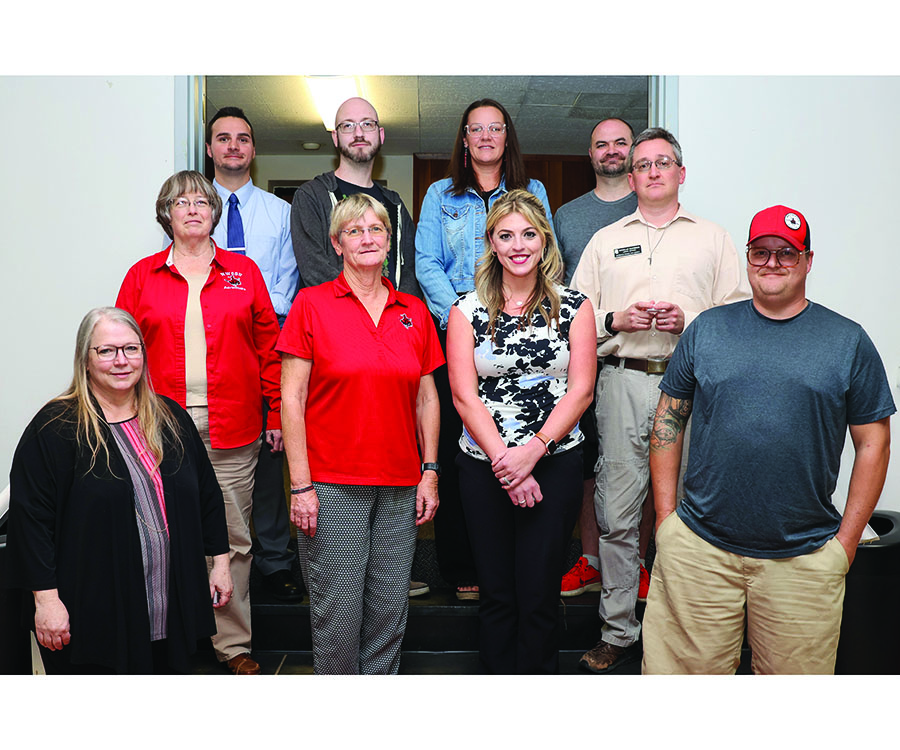 5-Year recipients (Back Row, Left to Right): Dr. Garret Lahr, Brandon Wallis, Gretchen Jones, Jon McAlpin (Front Row, Left to Right) Pam Hess, Dr. Tracy Beedy, Jill Lancaster, Taylor Wilson, Douglas Davidson, and Nicholas VanLandingham. Not Pictured: Eric Reames, Huldah Sanders, Marlene Swenn.